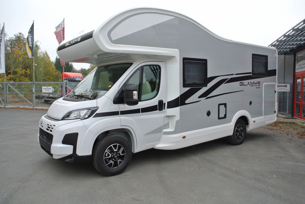 Obytný vůz GLAMYS 365 g FIAT s alkovnou model 2025 skladem ML