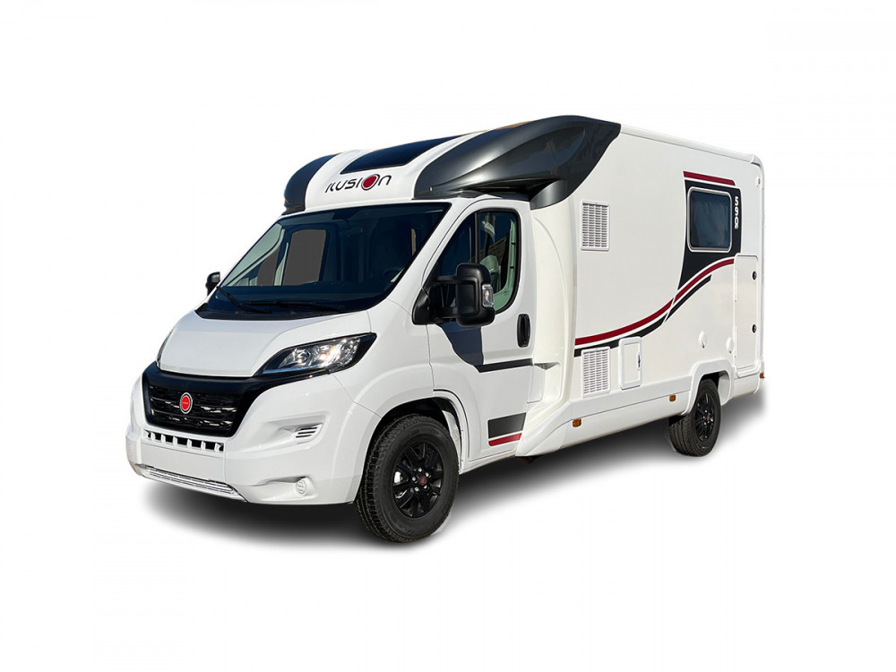 Obytné vozy ILUSION MXK 590 FF H model 2023 Premium skladem ML nový vůz